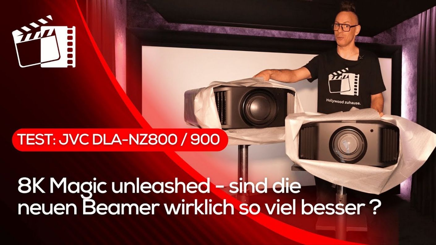 Kann JVC mit den neuen DLA NZ800 & NZ900 8K Laser Beamern neue Maßstäbe Heimkino setzen?